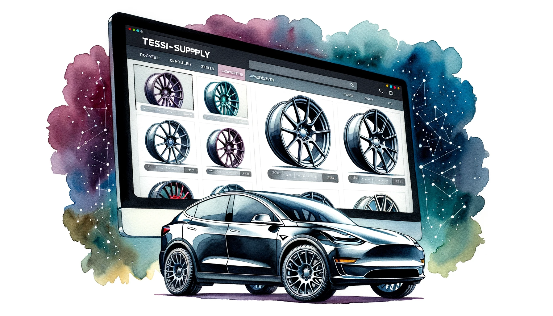 Model Y Juniper Winterkompletträder