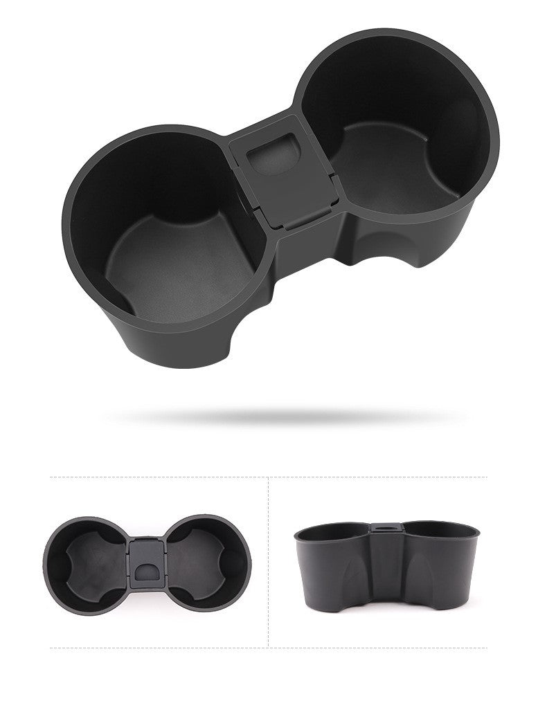 Model 3/Y 2021-23 Becherhalter mit Abfalleinsatz