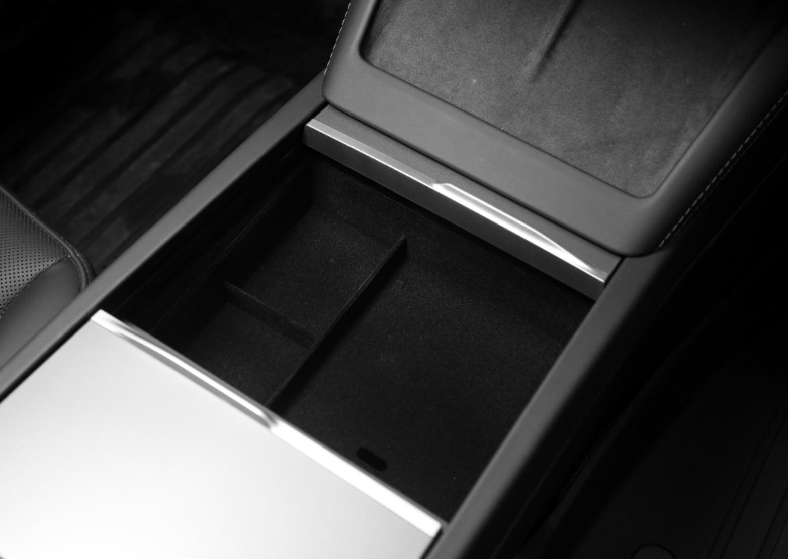 Tesla Model 3 2024 Highland Organizer Mittelkonsole oben
