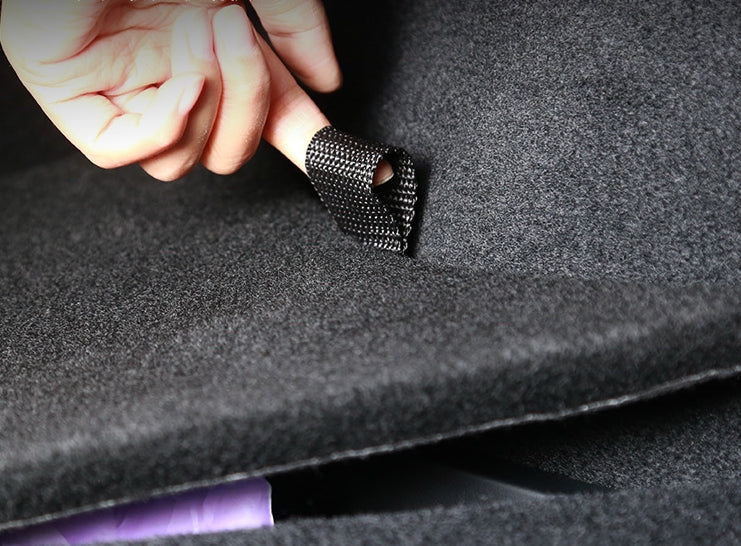 Tesla Model 3 2024 Highland Trunk Seiten Ablagefächer