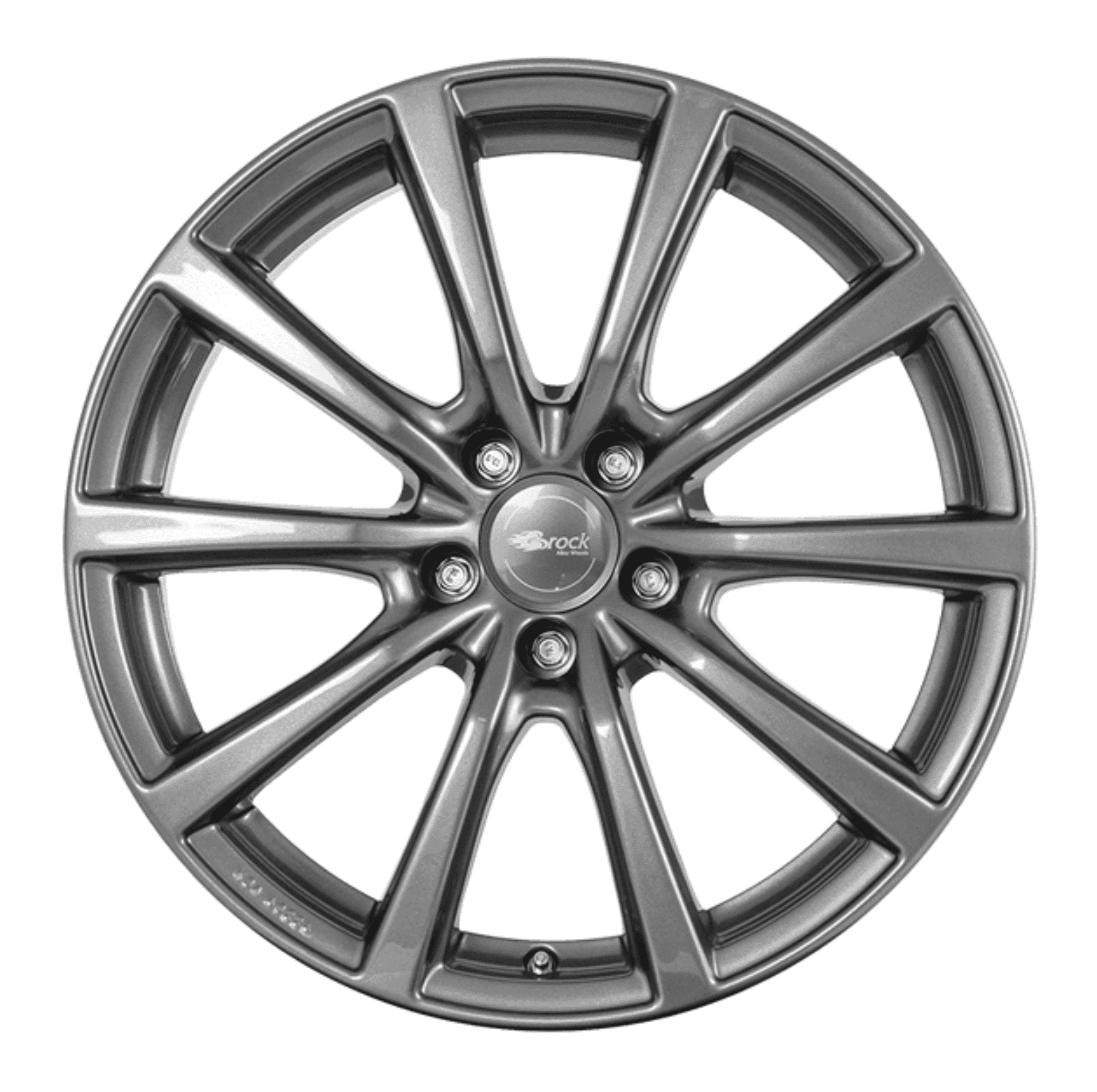 Tesla Model Y 20 Zoll Winterkomplettrad Brock B32 Titan Metallic (4 Stück)