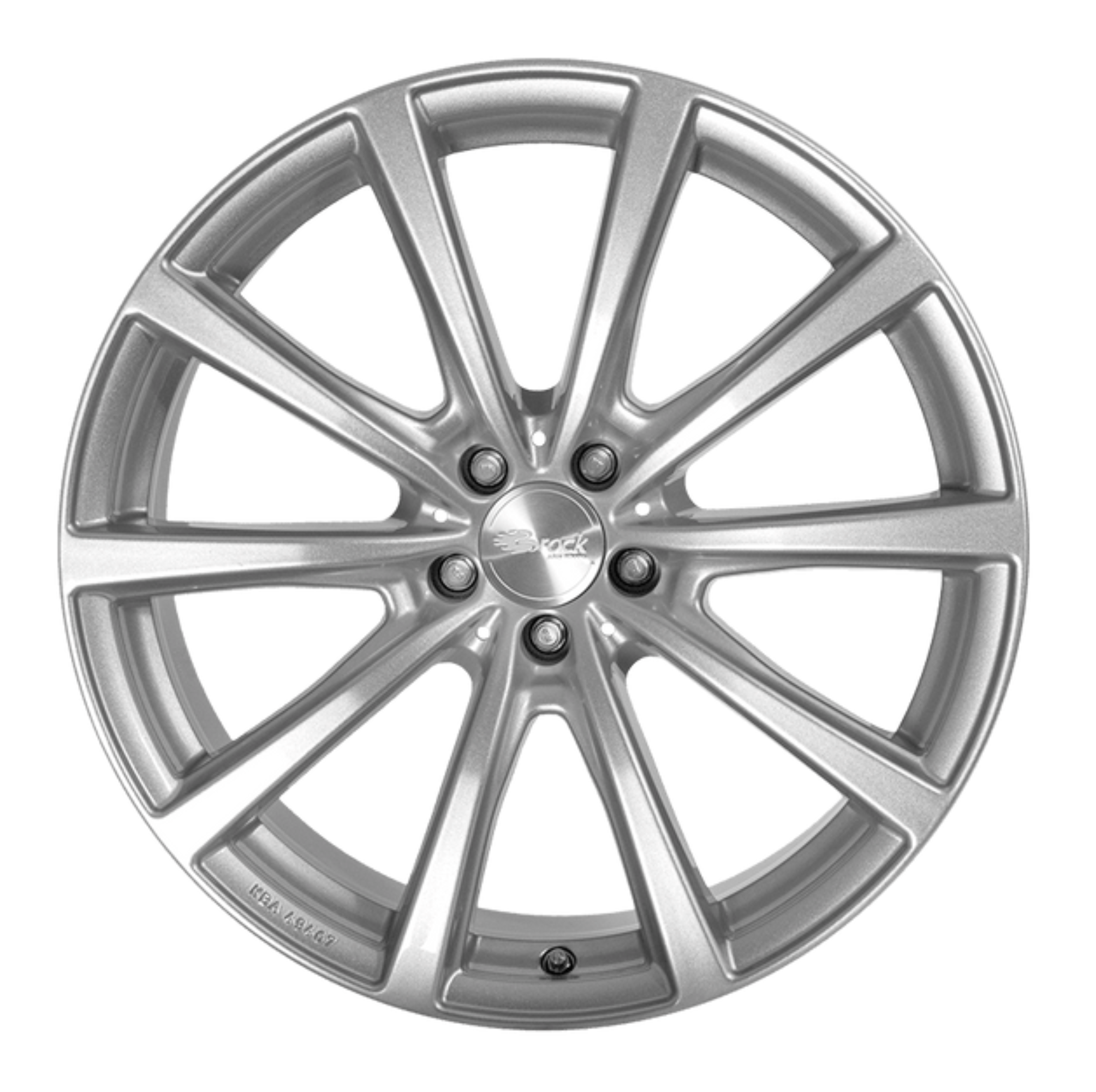 Tesla Model Y 19 Zoll Winterkomplettrad Brock B32 Kristallsilber