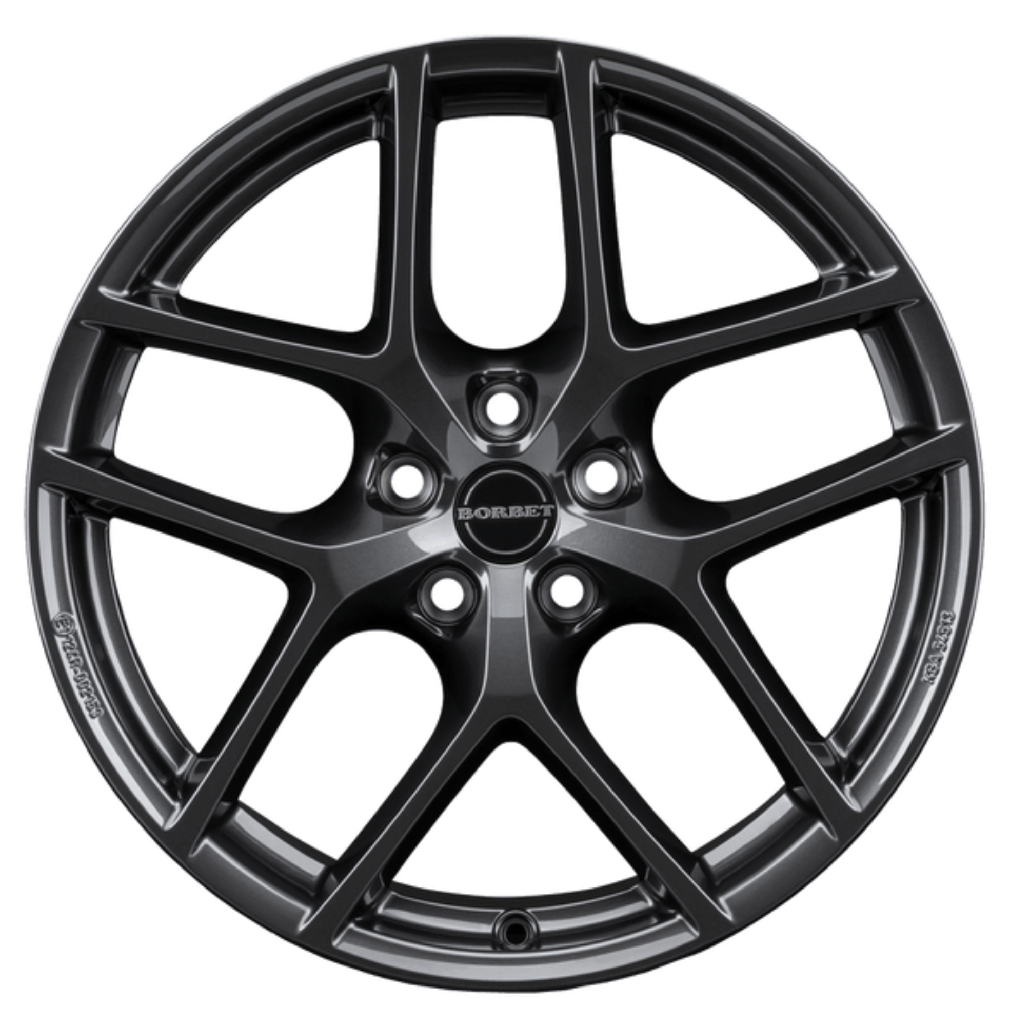 Tesla Model Y Juniper 19 Zoll Winterkomplettrad Borbet Y E-Grey (4 Stück)