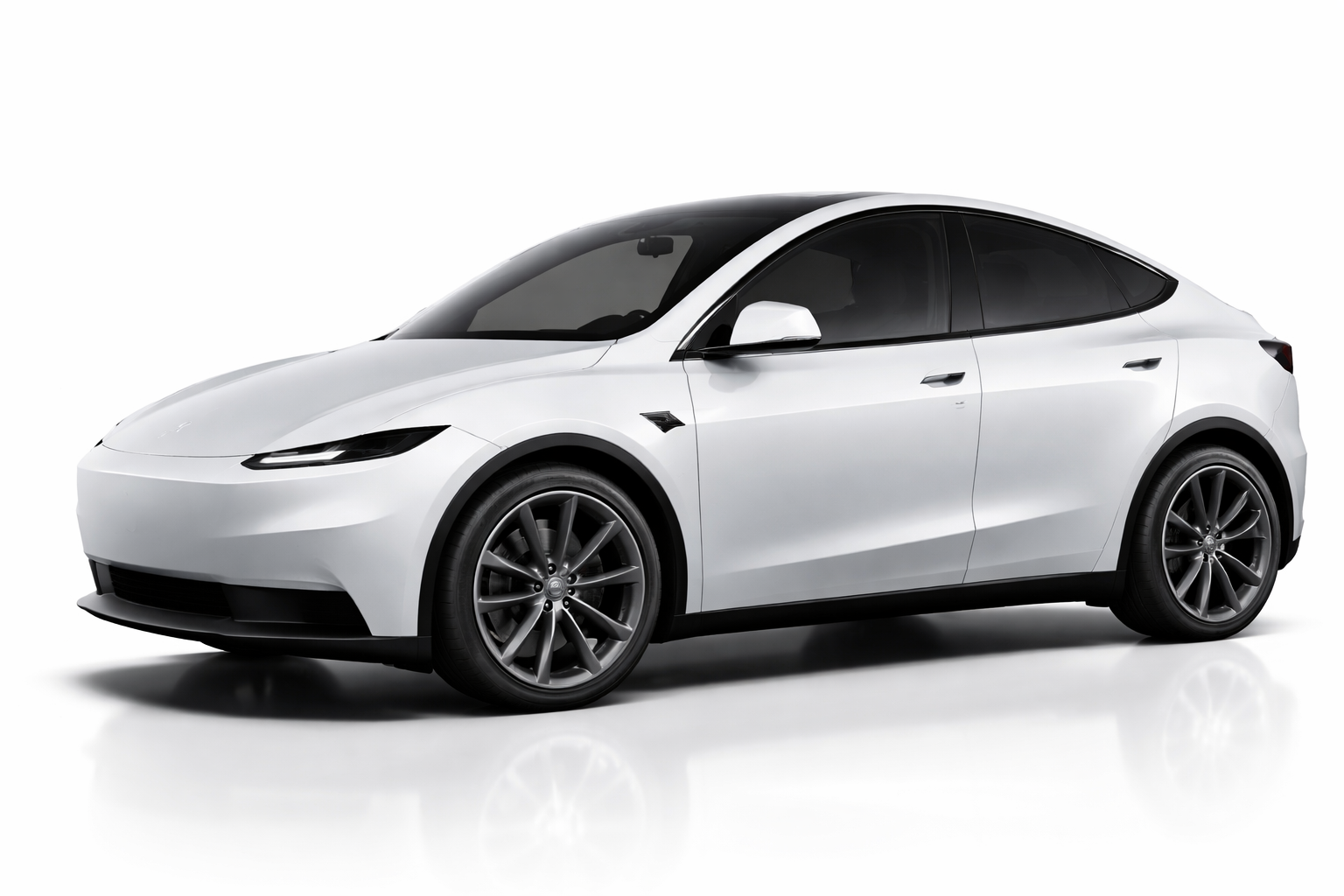 Tesla Model Y Juniper Standard 18-Zoll Komplettrad Borbet Y Titan Matt (4 Stück)