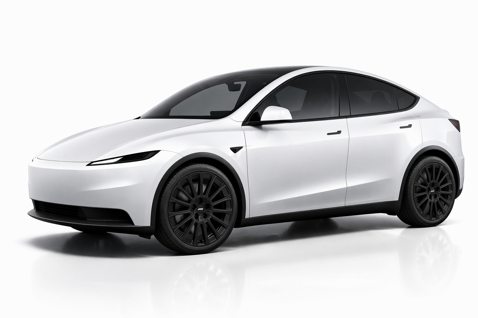Tesla Model Y Juniper Standard 18-Zoll Komplettrad ATS Obsession Matt Black (4 Stück)