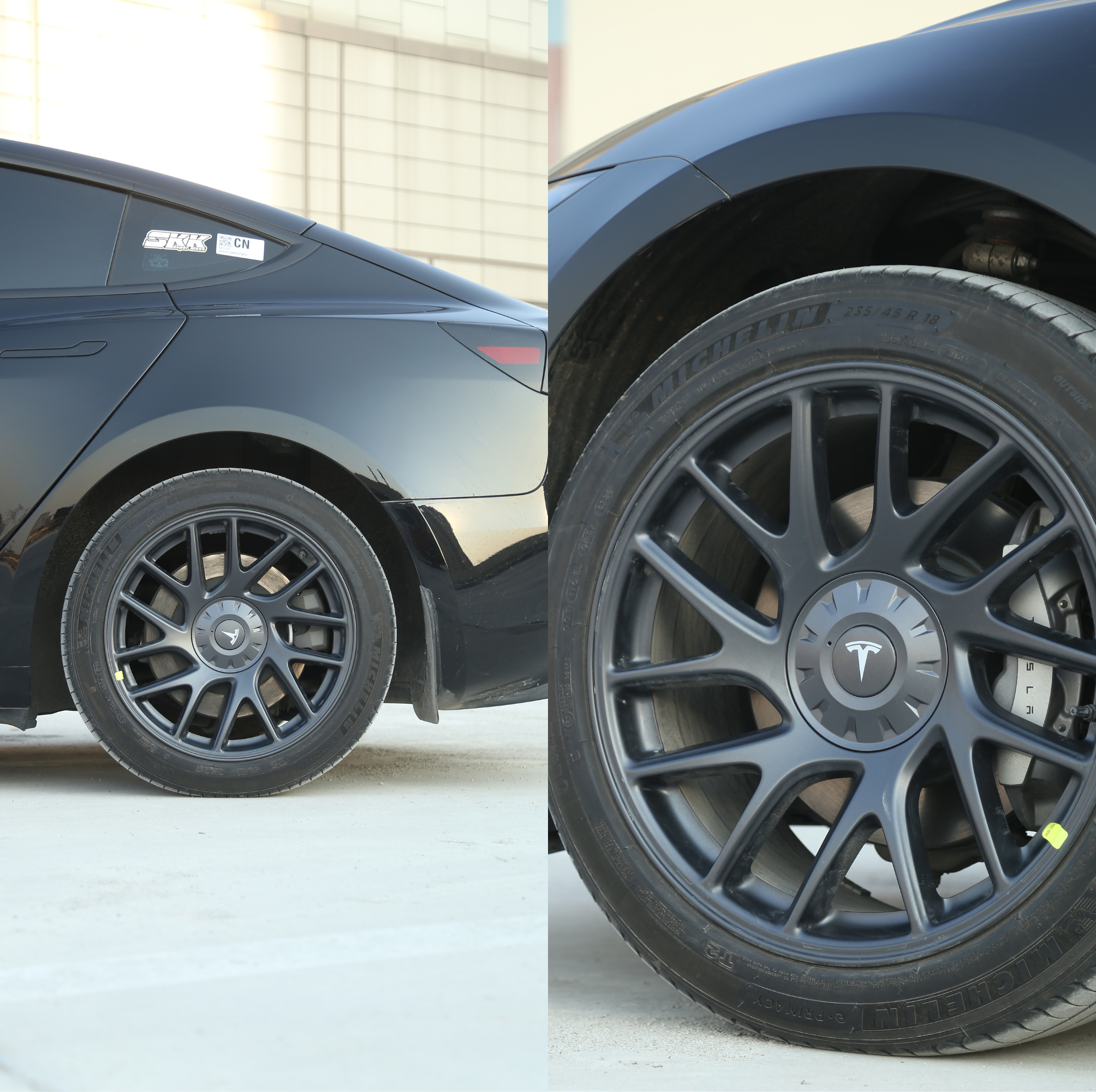 Tesla Model 3 Highland Photon Felge Radnabenkappen Set (4Stück)