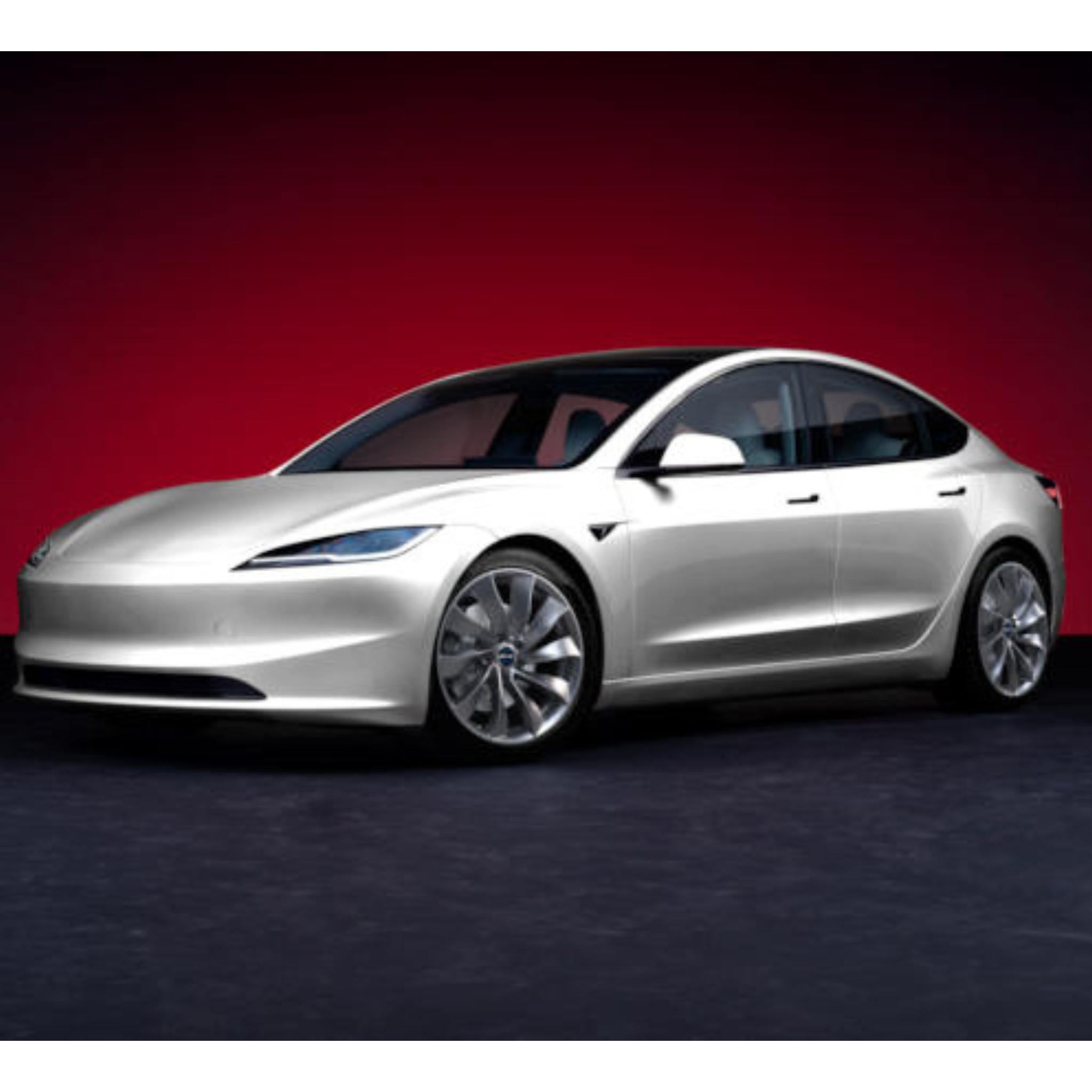 Tesla Model 3 Highland 18 Zoll Winterkomplettrad MAK Solar Gun Metallic ET38 ECE (4 Stück) SR, LR