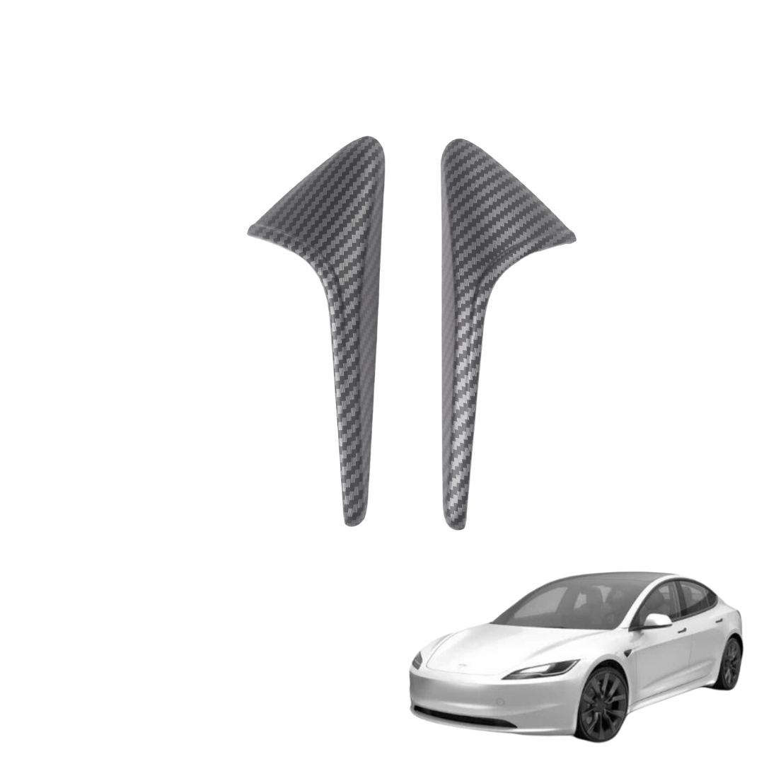 Tesla Model 3 Highland & Model Y Juniper Kamera Abdeckungen Carbon Matt (ABS)