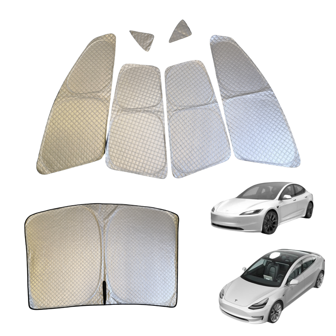 Tesla Model 3 2021-2023 & Highland Privacy Shield 7-teilig