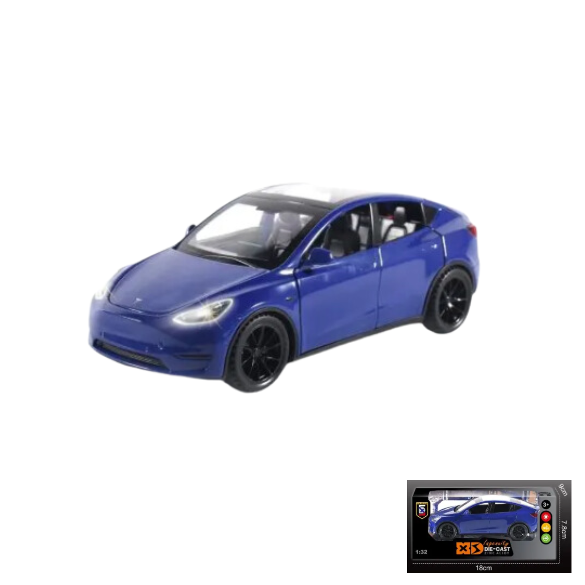 Tesla Model Y Modellauto im Maßstab 1:32 – Für kleine und große Fans