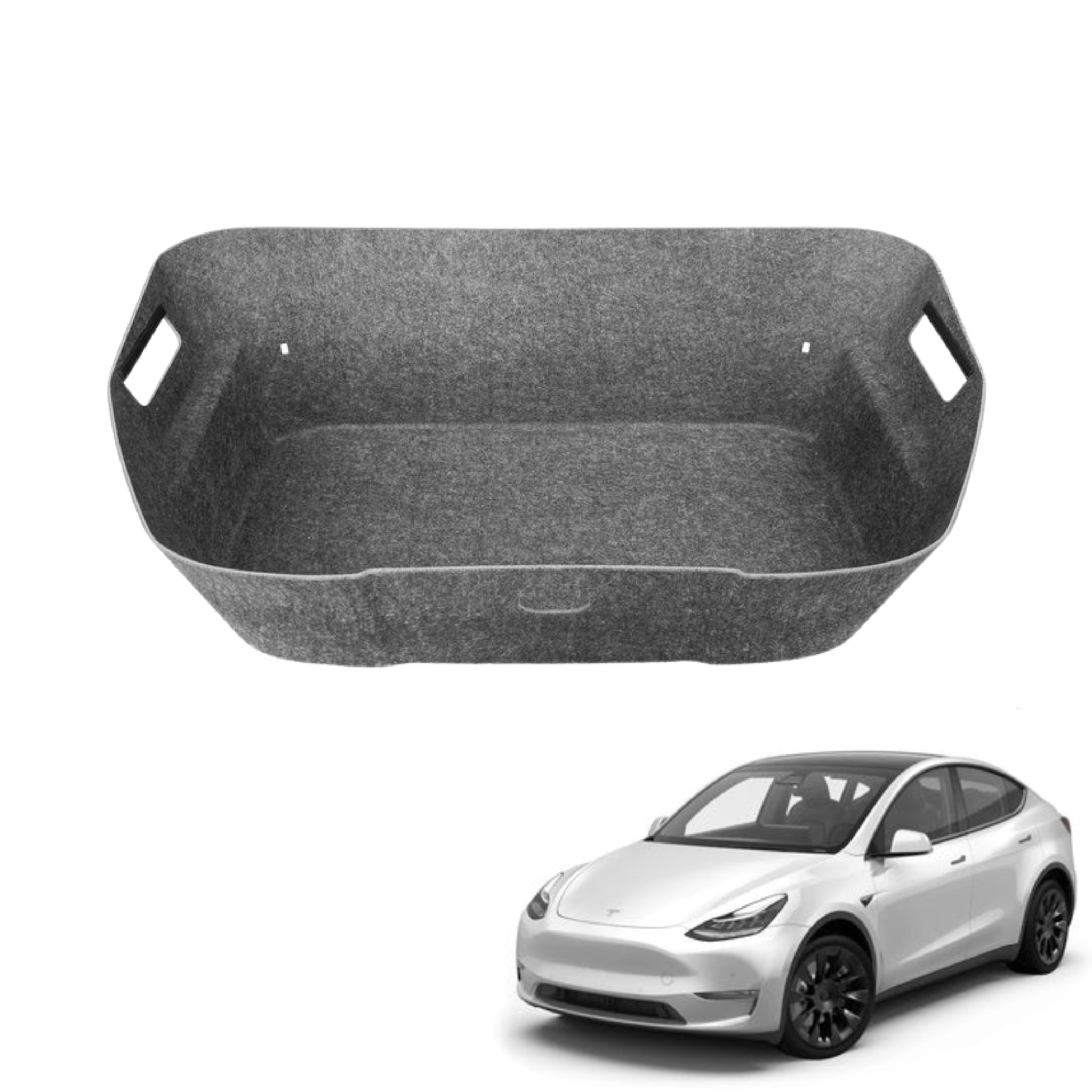 Tesla Model Y Frunk Shop&Go Box TESSI - Aus recyceltem Material Made in Germany