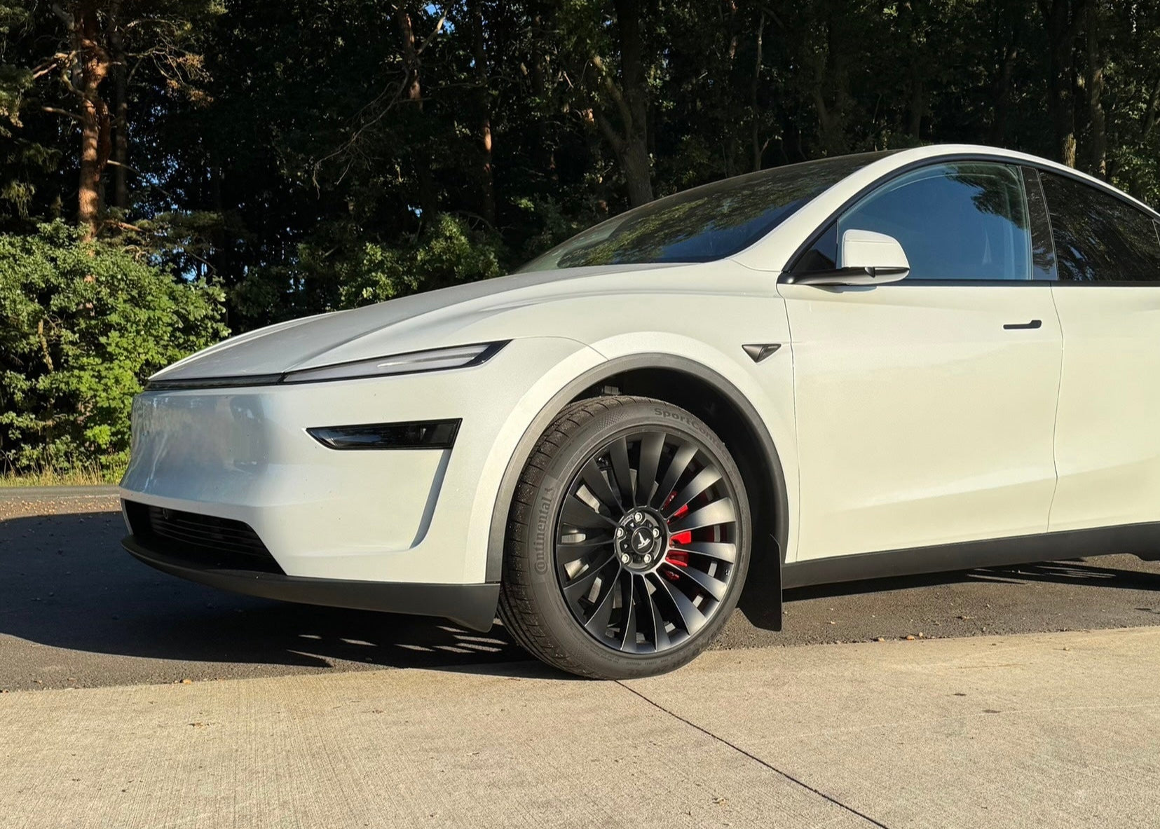 Tesla Model Y Juniper 19 Zoll Winterkomplettrad MSW 37 T Matt Dark Graphite (4 Stück)