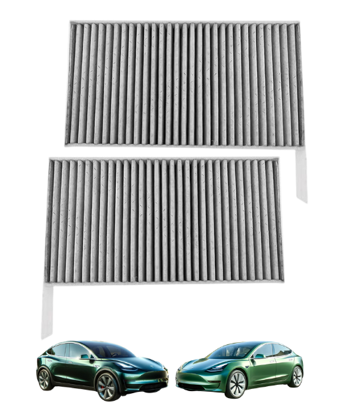 Tessi® Greenline Innenraumfilter Pollenfilter Model 3 & Model Y 2-Stück