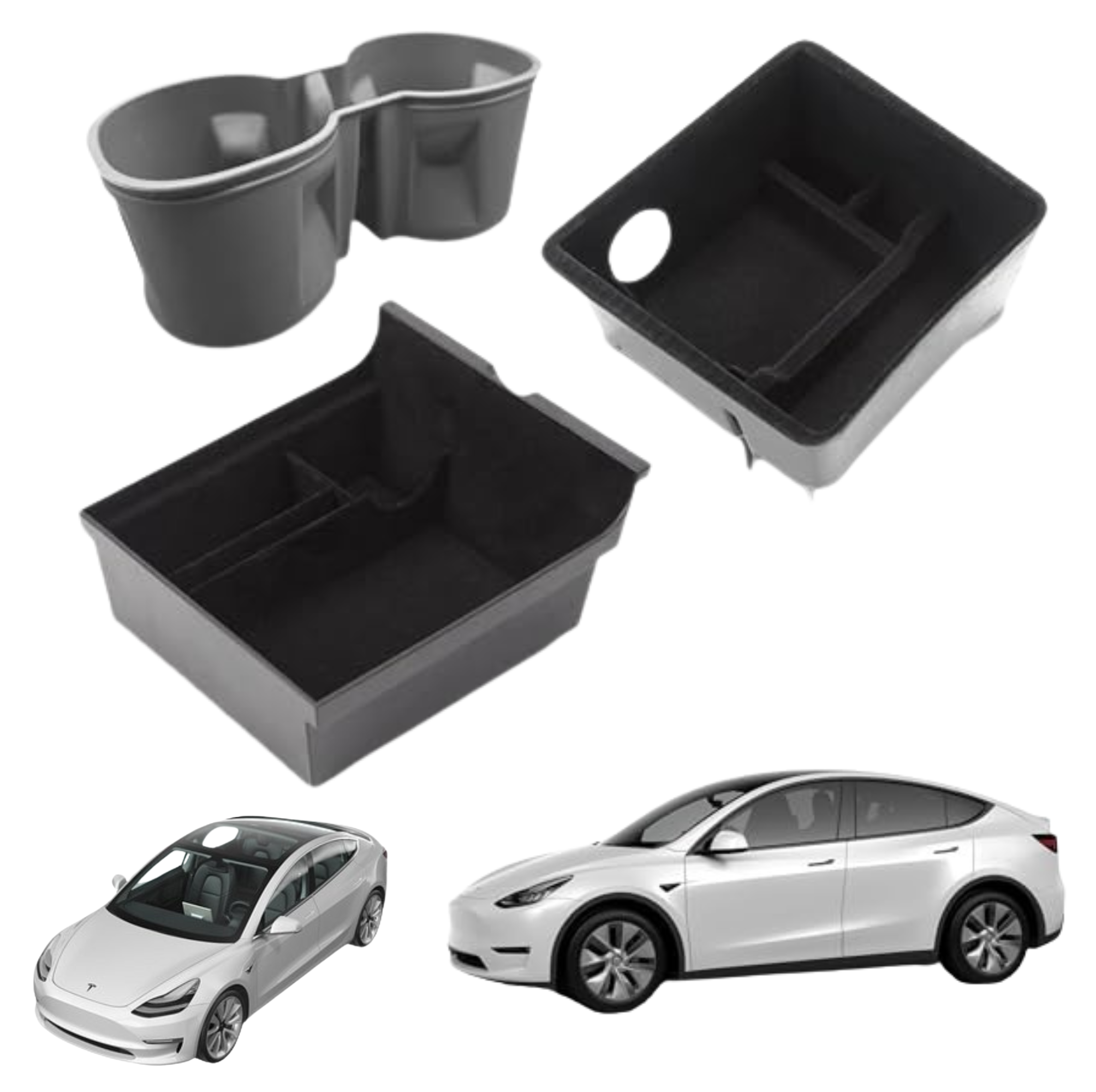 Tesla Model 3/Y Innenraum Set 3-Teilig