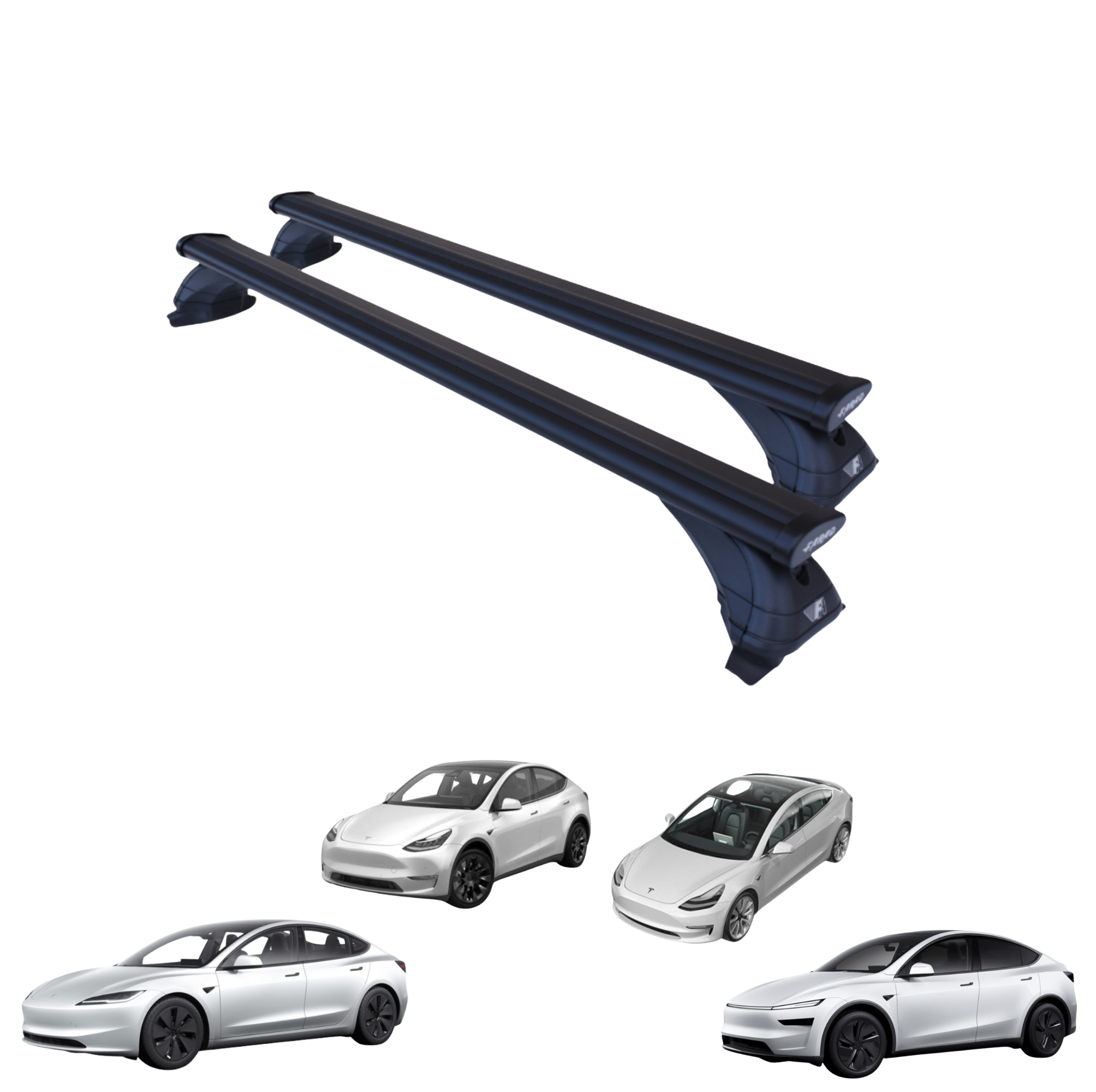 FARAD Dachträger 130cm für dein Tesla Model 3/Y Aluminium