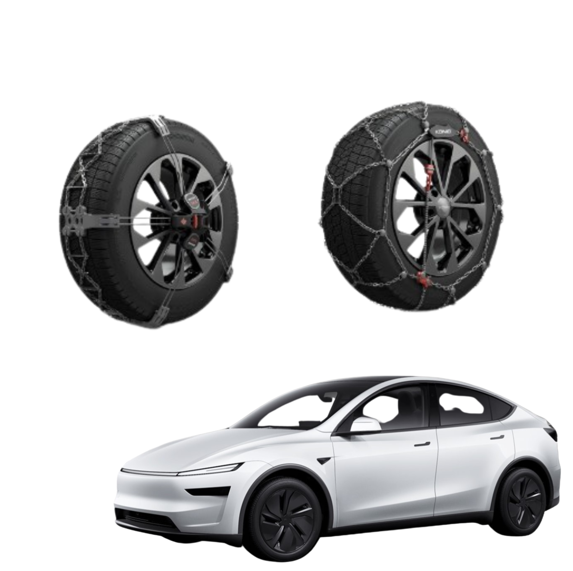Tesla Model Y 2020-2025 Schneeketten Set
