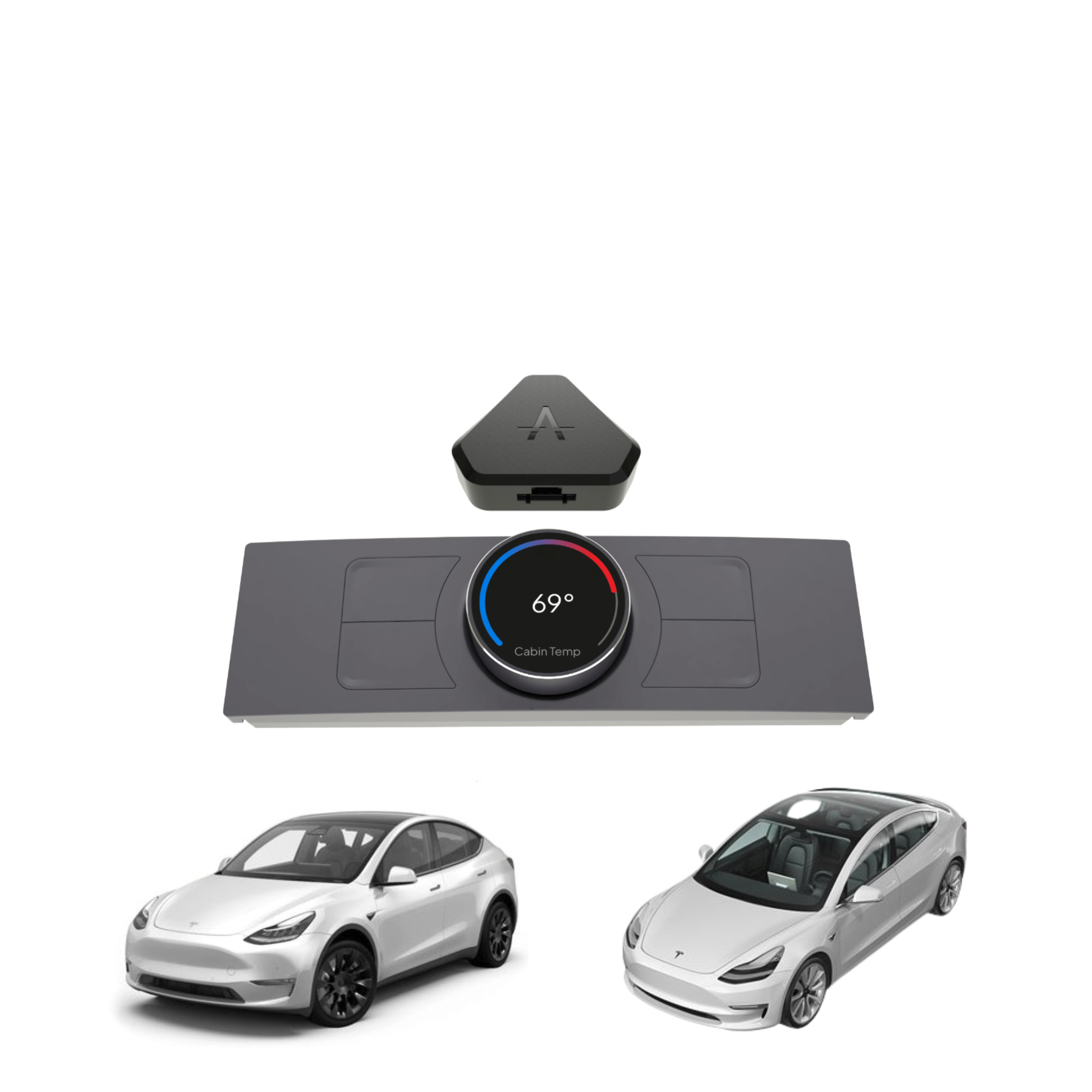 B-Ware Rückläufer SEXY Knob passend für dein Tesla Model 3/Y Enhance Auto