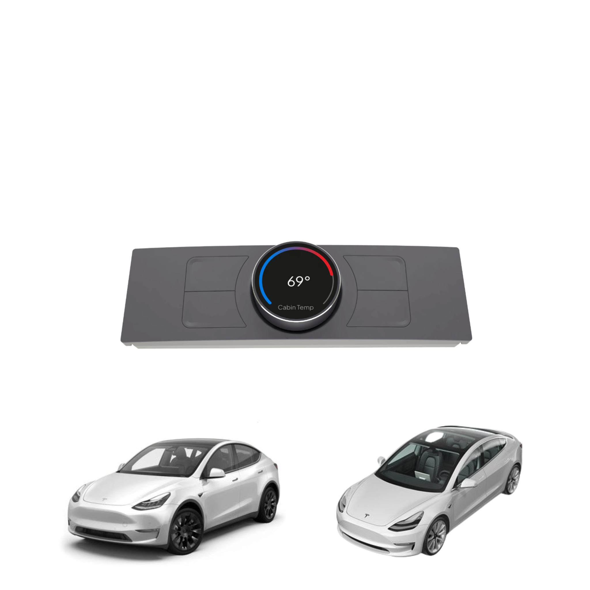 B-Ware Rückläufer SEXY Knob passend für dein Tesla Model 3/Y Enhance Auto