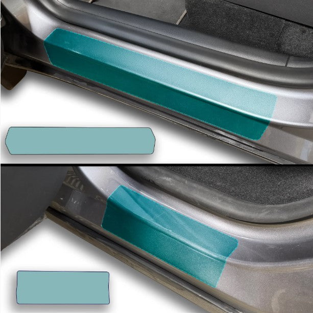 Tesla Model Y Juniper Standard (nicht Premium) Schutzfolie Einstiegsleiste Transparent im 4er Set