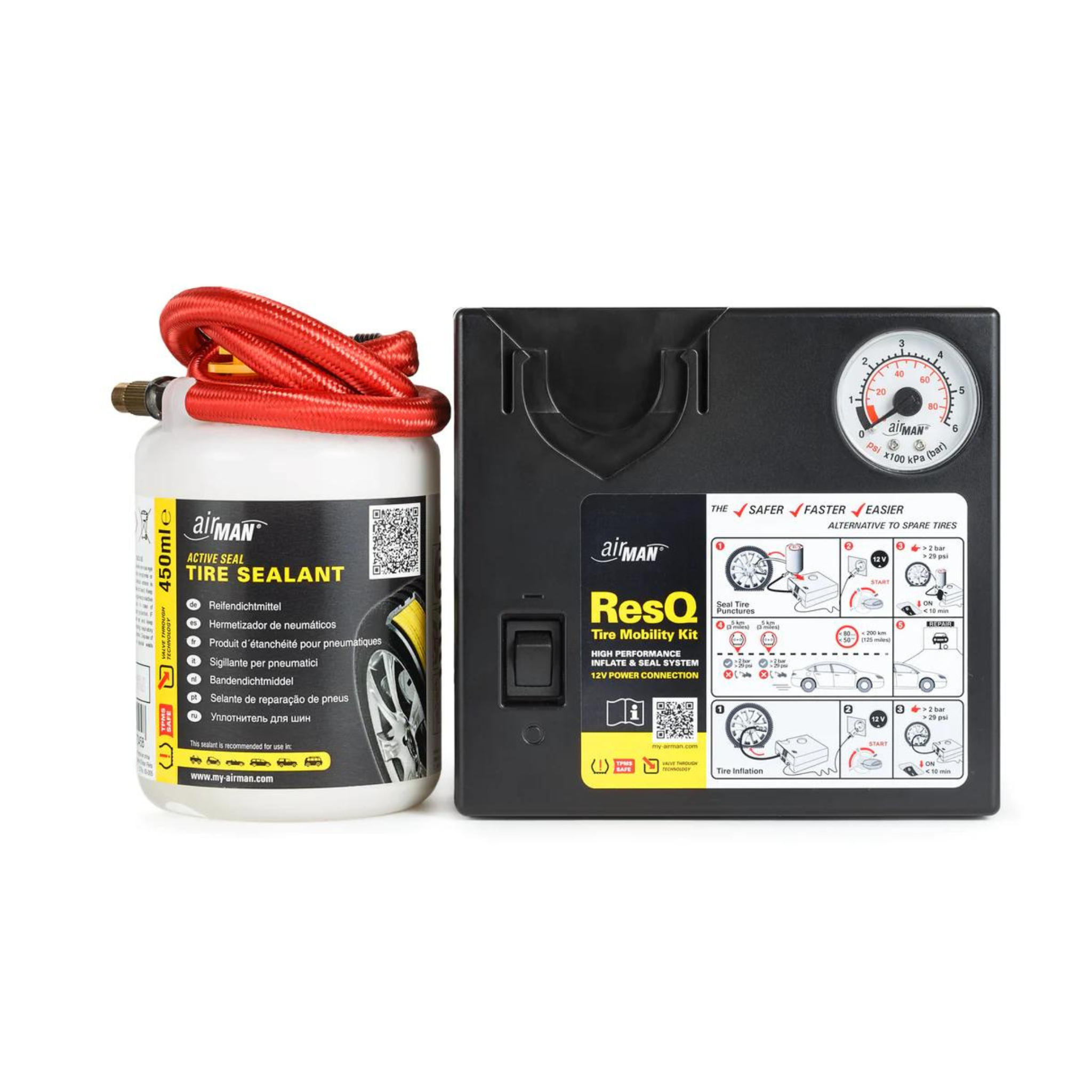 Tesla Model 3/Y Reifenreparatur Set ResQ