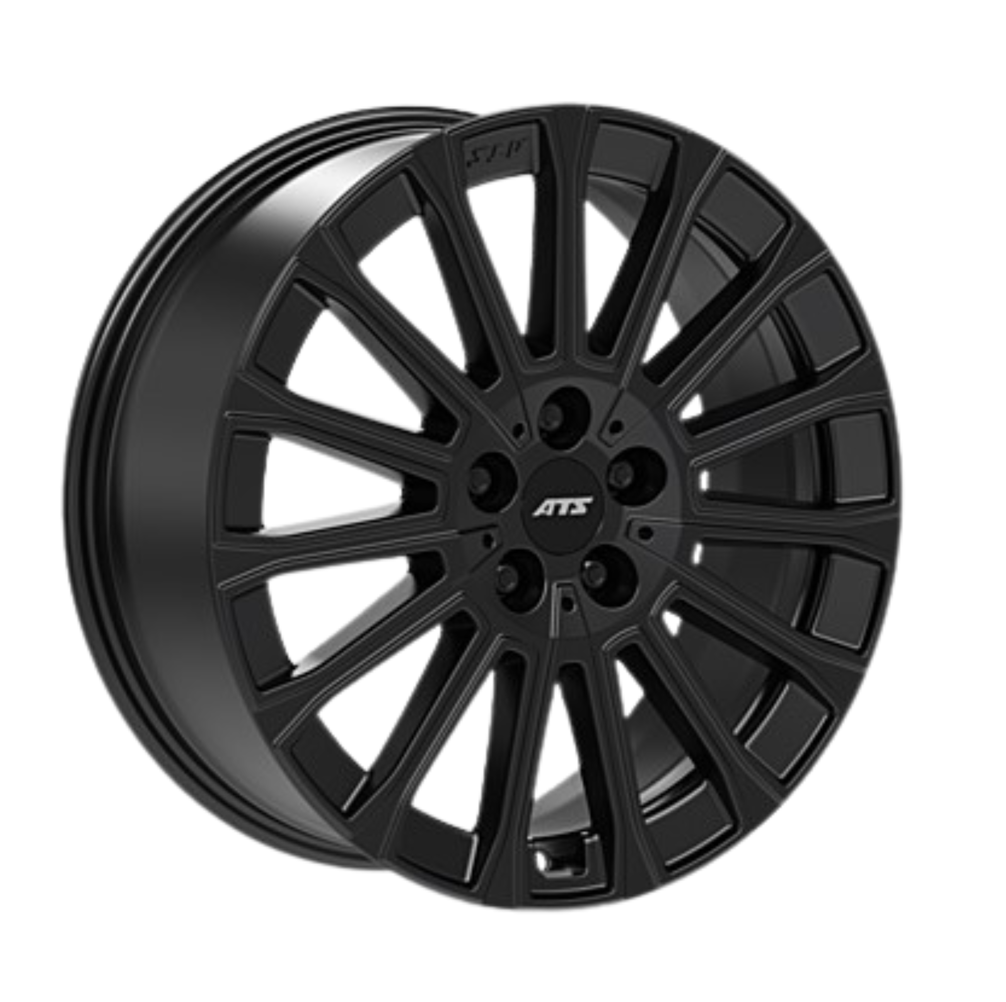 Tesla Model Y Juniper Standard 18-Zoll Komplettrad ATS Obsession Matt Black (4 Stück)