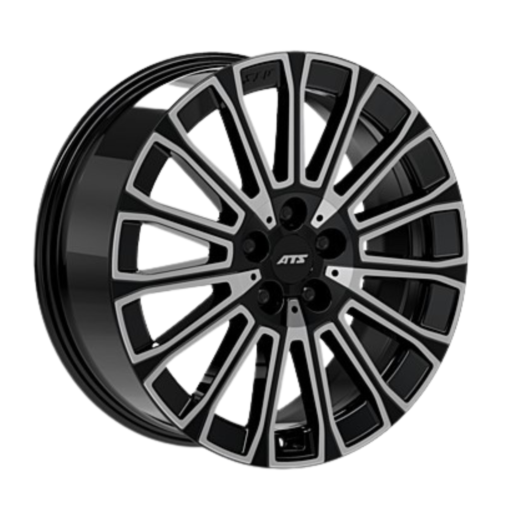 Tesla Model Y Juniper Standard 18-Zoll Komplettrad ATS Obsession, diamond-black frontpolished (4 Stück)