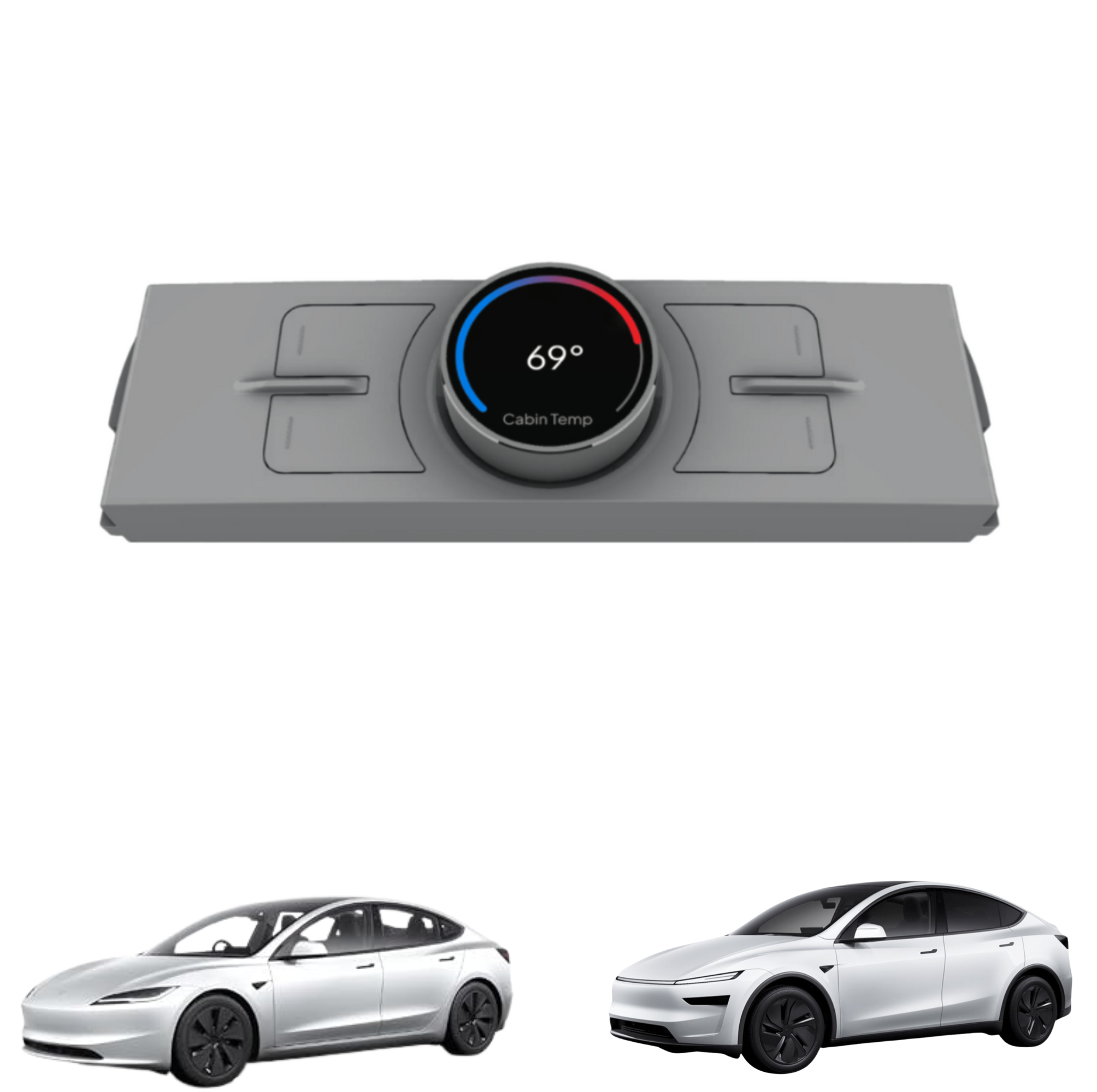 SEXY Knob passend für dein Tesla Model 3/Y Enhance Auto