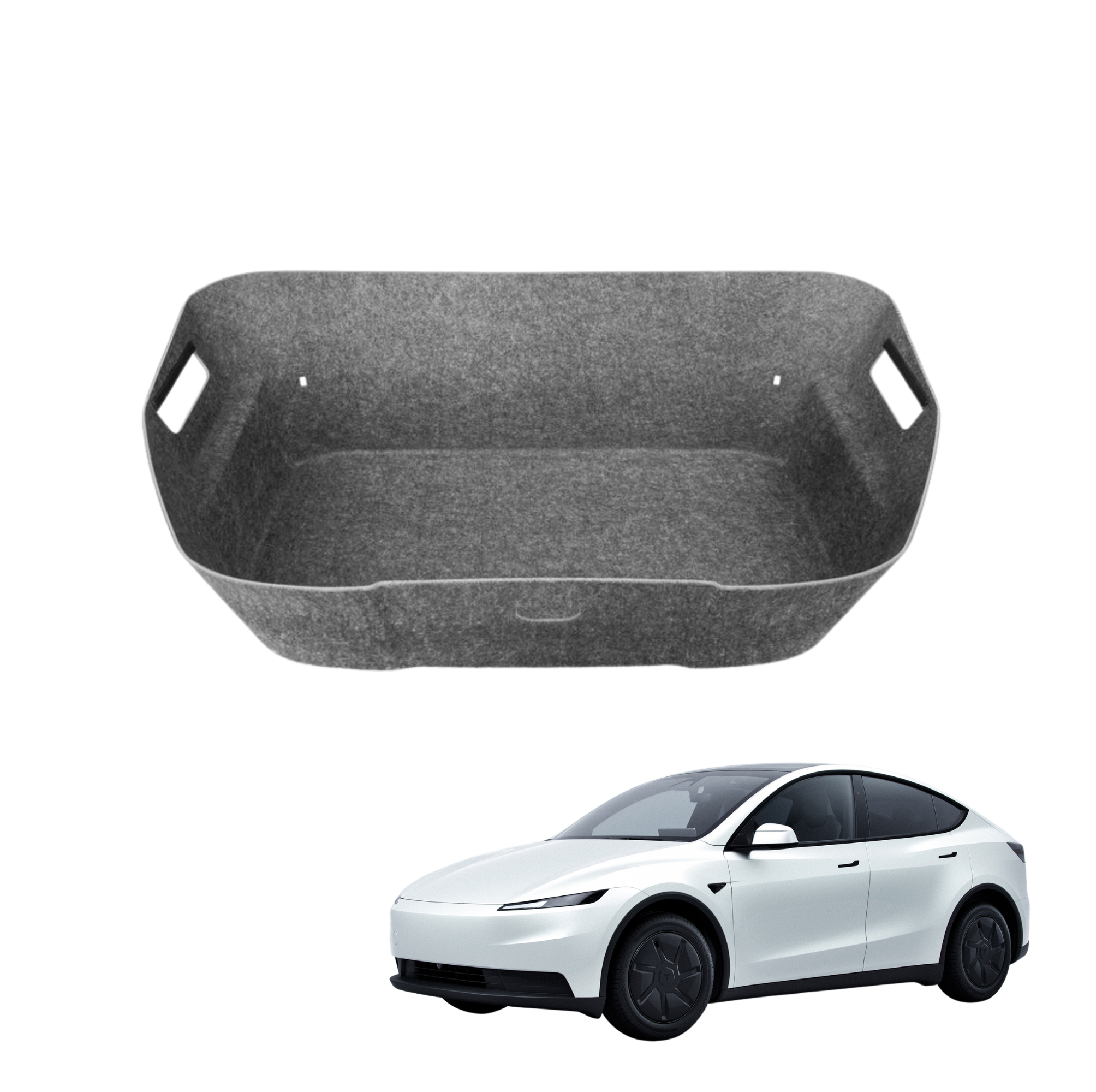 Tesla Model Y Juniper Standard Frunk Shop&Go Box TESSI - Aus recyceltem Material Made in Germany