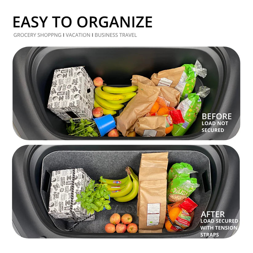 Tesla Model Y Frunk Shop&Go Box TESSI - Aus recyceltem Material Made in Germany