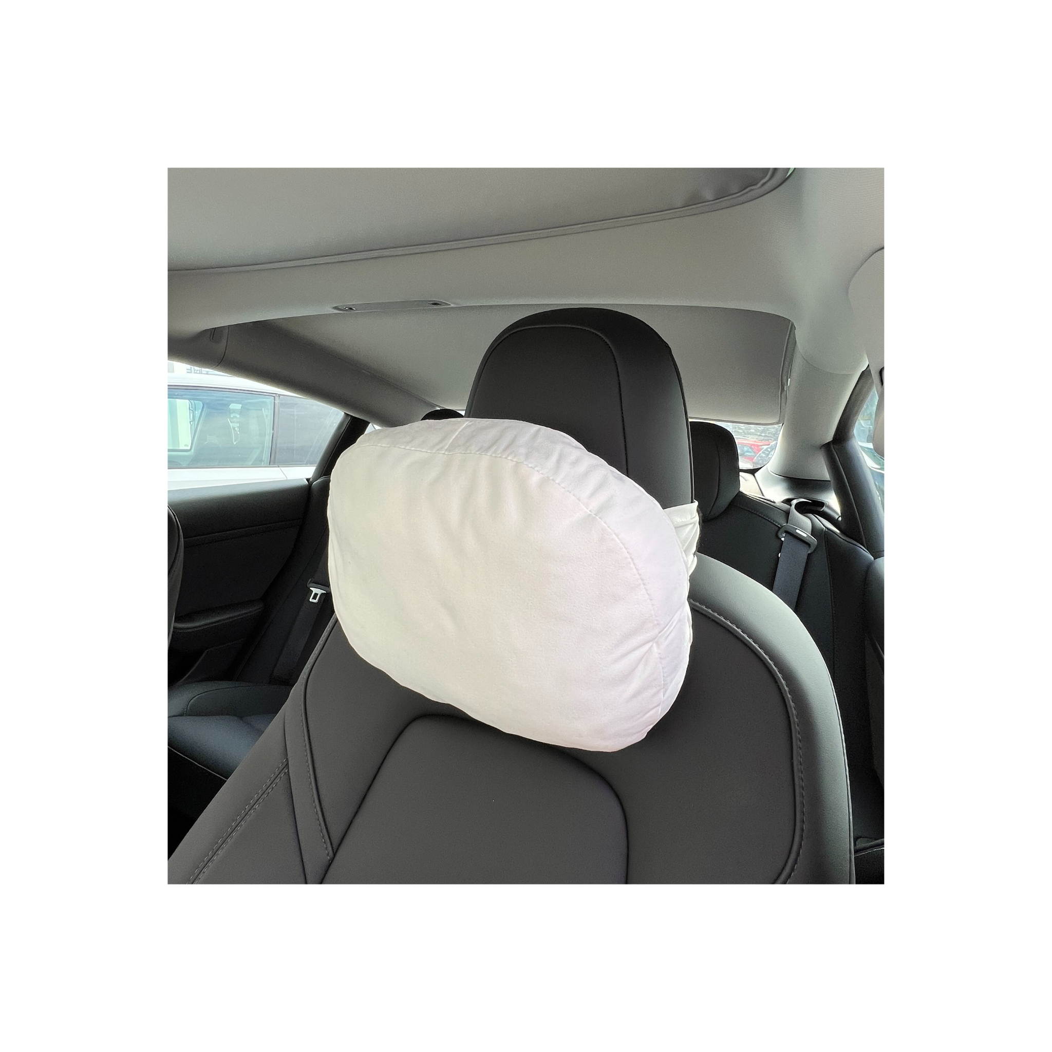 Autositz Kopfstütze Kissen Nackenstütze Protektoren Kissen für Tesla Model  3 Model S Model X Model Y Roadster Bonina Zubehör Johx