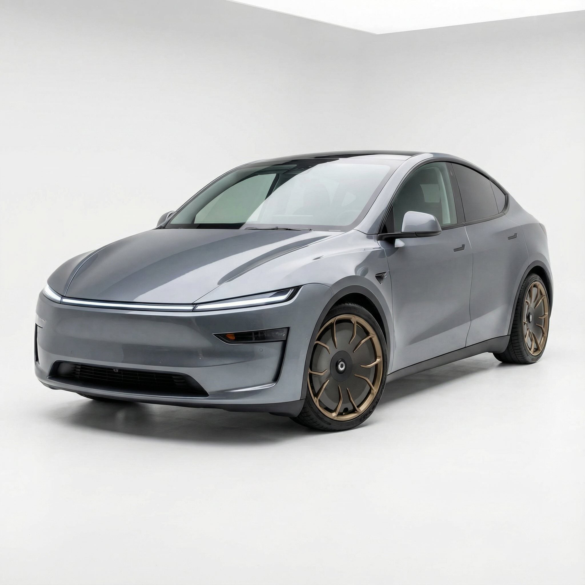 Tesla Model Y Juniper The New Aero 20 Zoll CHELA Matt Bronze Felgenset