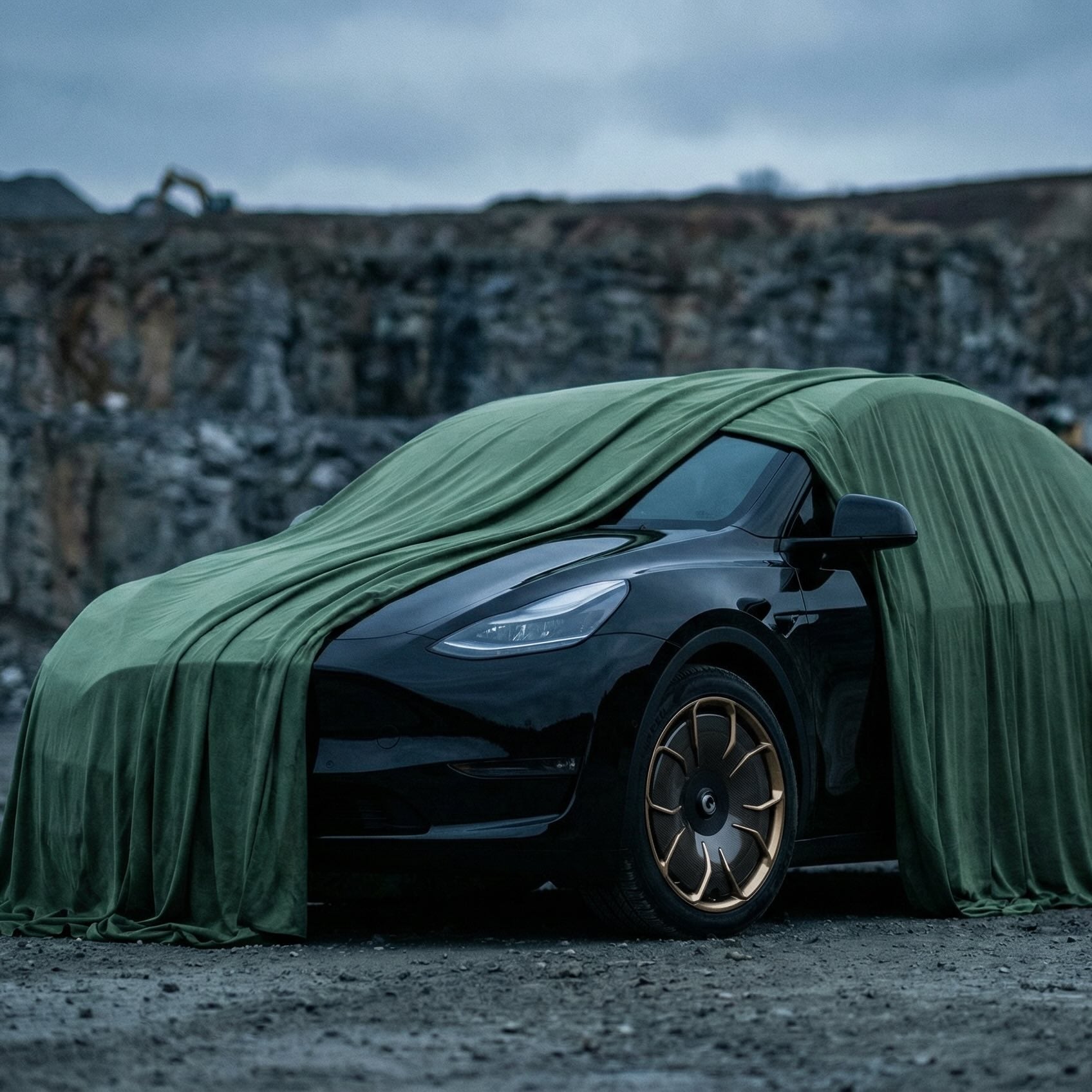 Tesla Model Y Juniper The New Aero 20 Zoll CHELA Matt Bronze Felgenset