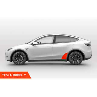 Tesla Model Y Radlaufschutzfolie Transparent (Alle Versionen bis 2024)