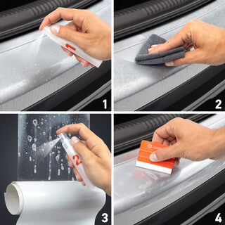 Tesla Model Y Radlaufschutzfolie Transparent (Alle Versionen bis 2024)