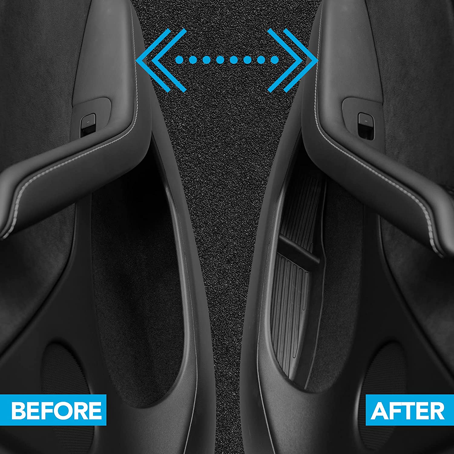 Tesla Model Y Einsätze für Türen (4-teilig)