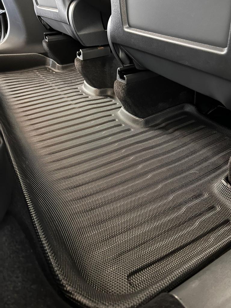 Model Y Gummimatten 5-Teilig Komplettset Fußmatten, Frunk und Trunk