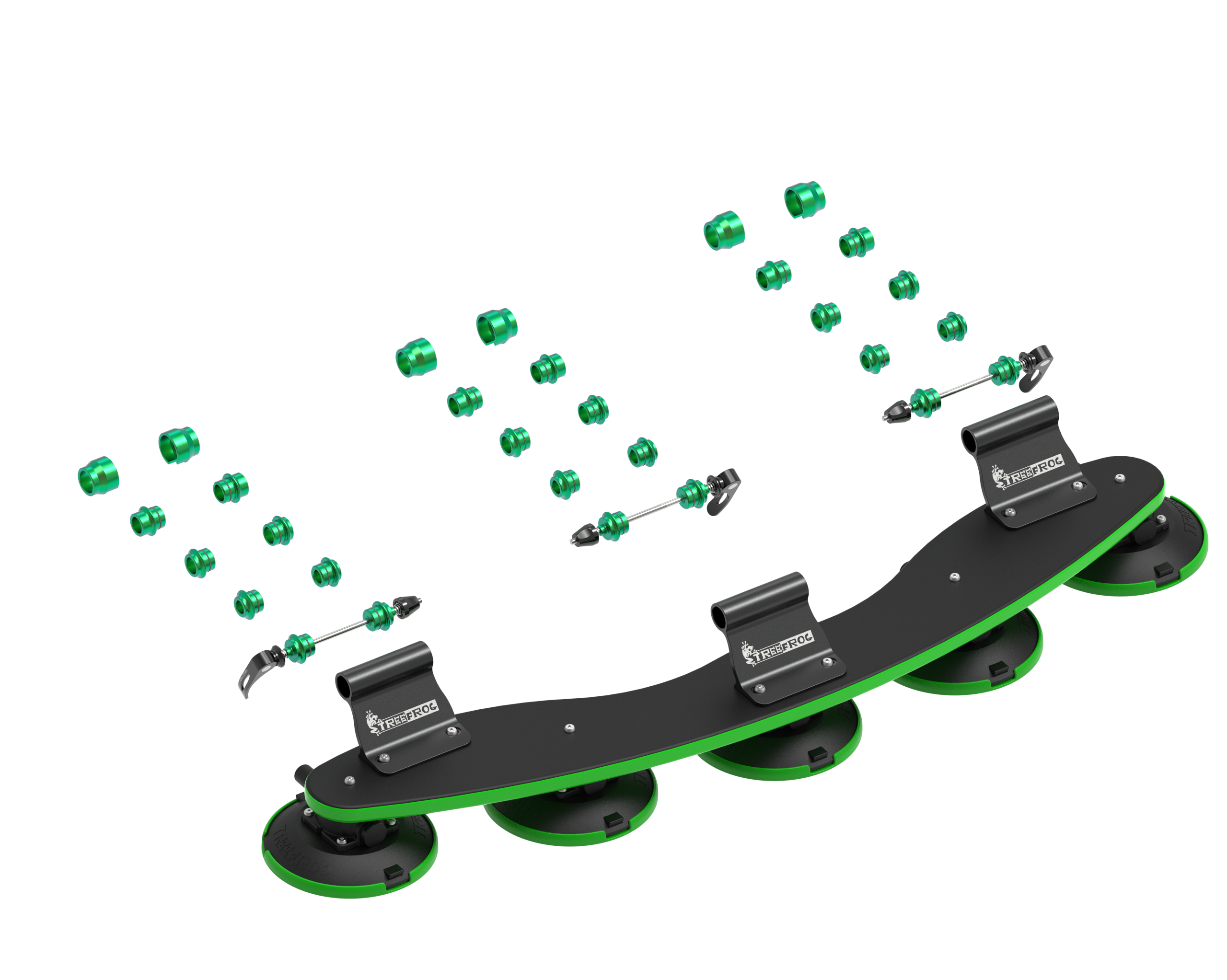 Treefrog Fahrrad Achsen - Adapter für Dachträger