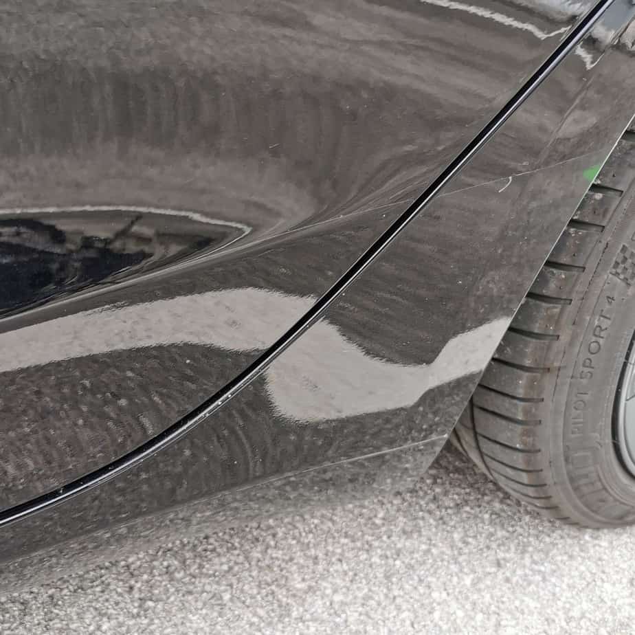 Tesla Model 3 Schweller Lackschutzfolie Groß