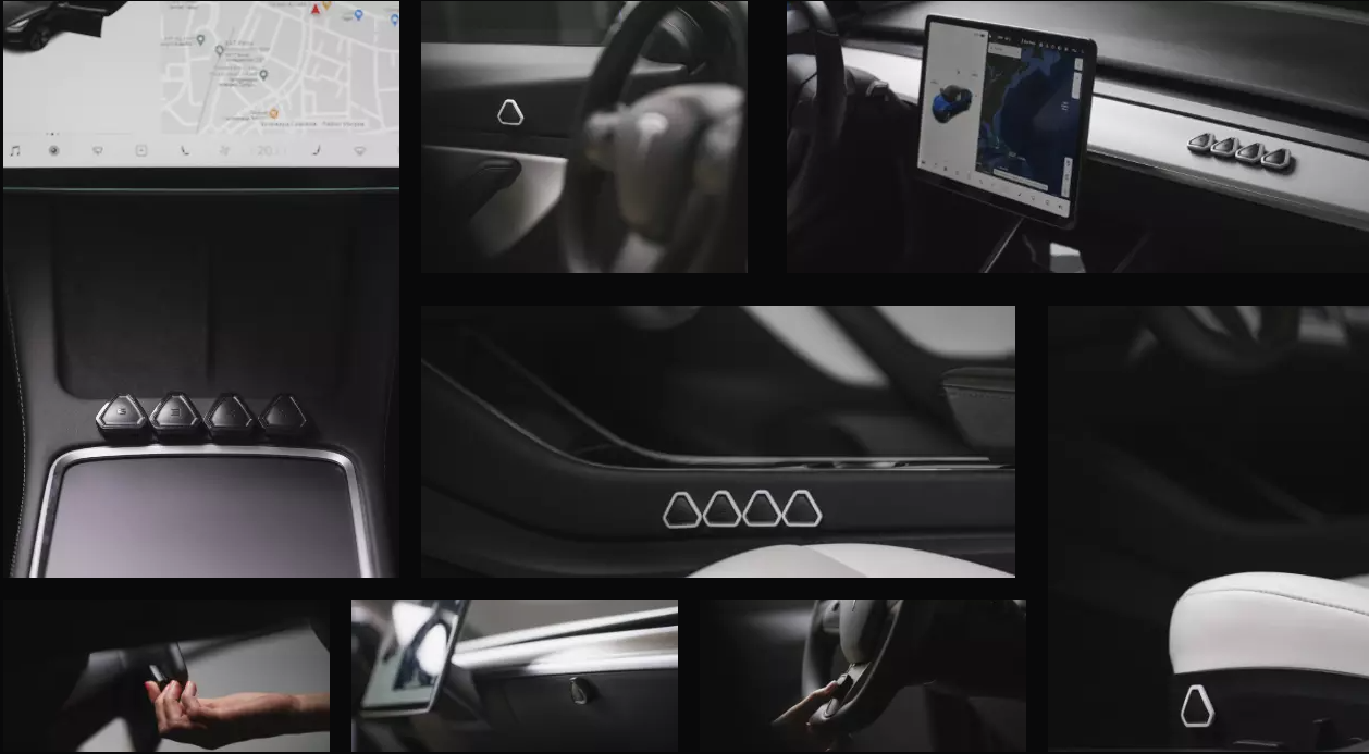 SEXY Buttons passend für deinen Tesla Model 3/Y/S/X