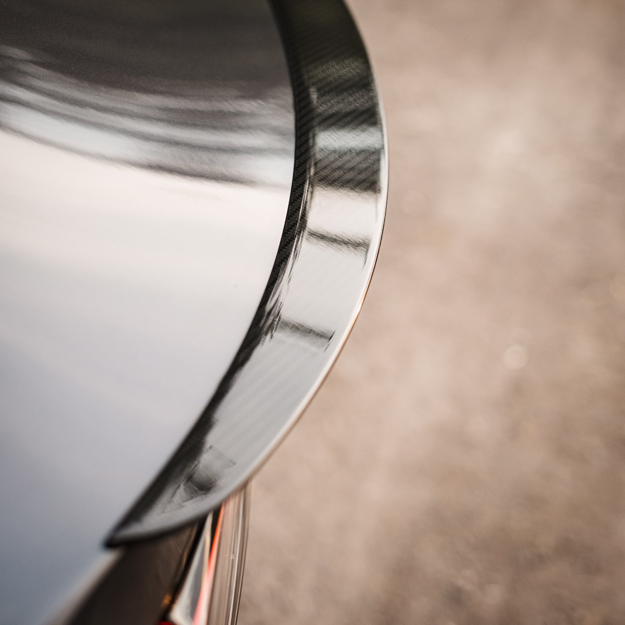 Tessi® Greenline Model 3 Heck Spoiler Echt Carbon Matt