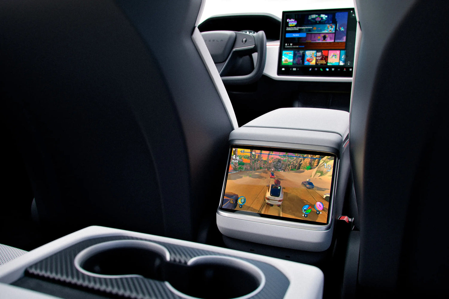 Entertainment im Fond: Was kann der hintere Touchscreen bei Tesla?