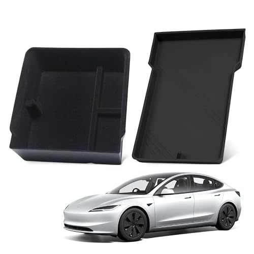 Tesla Model 3 Highland Armlehne Organizer Set 2-Teilig