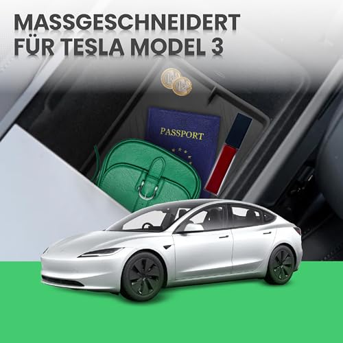 Tesla Model 3 Highland Armlehne Organizer Set 2-Teilig
