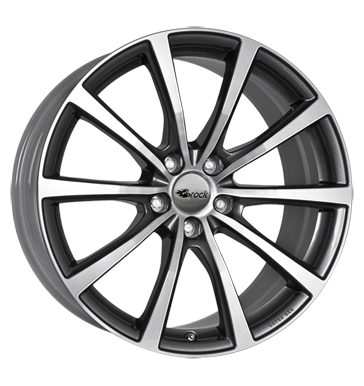 Tesla Model 3 Highland 18-Zoll Winterkomplettrad Brock B32 Himalaya Grey Vollpoliert (4 Stück)
