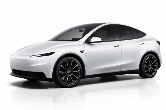 Tesla Model Y Juniper Standard 18-Zoll Komplettrad Borbet Y Black Glossy  (4 Stück)