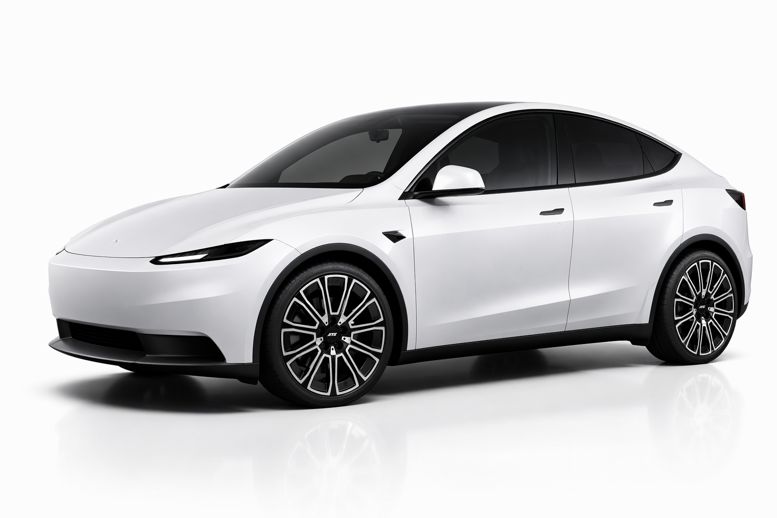 Tesla Model Y Juniper Standard 18-Zoll Komplettrad ATS Obsession, diamond-black frontpolished (4 Stück)