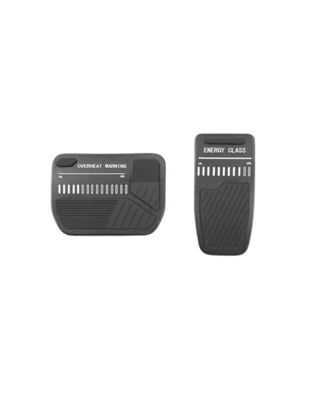 Tesla Model 3/Y Aluminium Optik Pedalauflagen