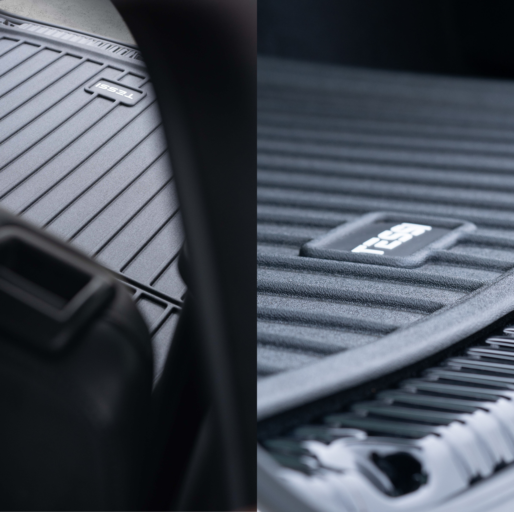 Tesla Model 3 Highland Kofferraum Gummimatte Trunk TESSI® Greenline 75% Recycling Material