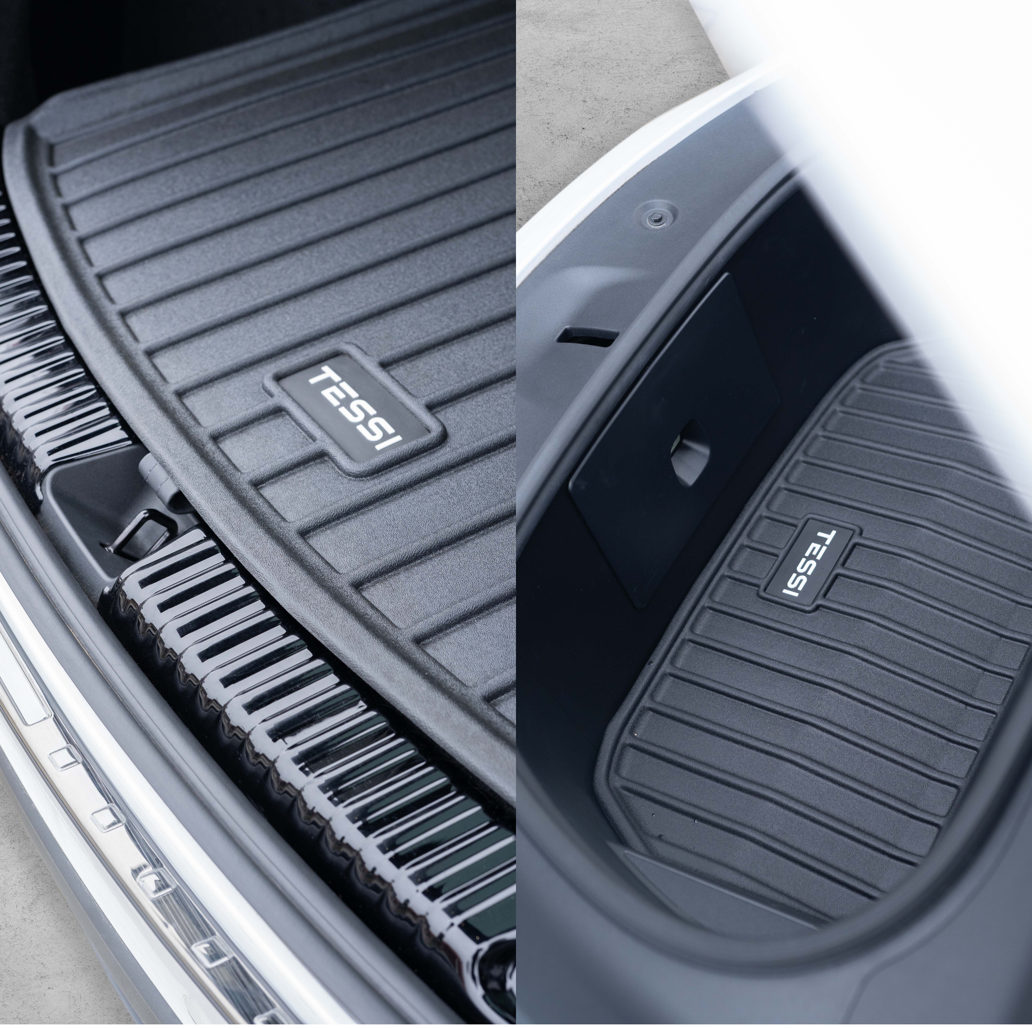 Tesla Model 3 Highland 5-teiliges Premium Gummimattenset Tessi® Greenline 75% Recycling Material