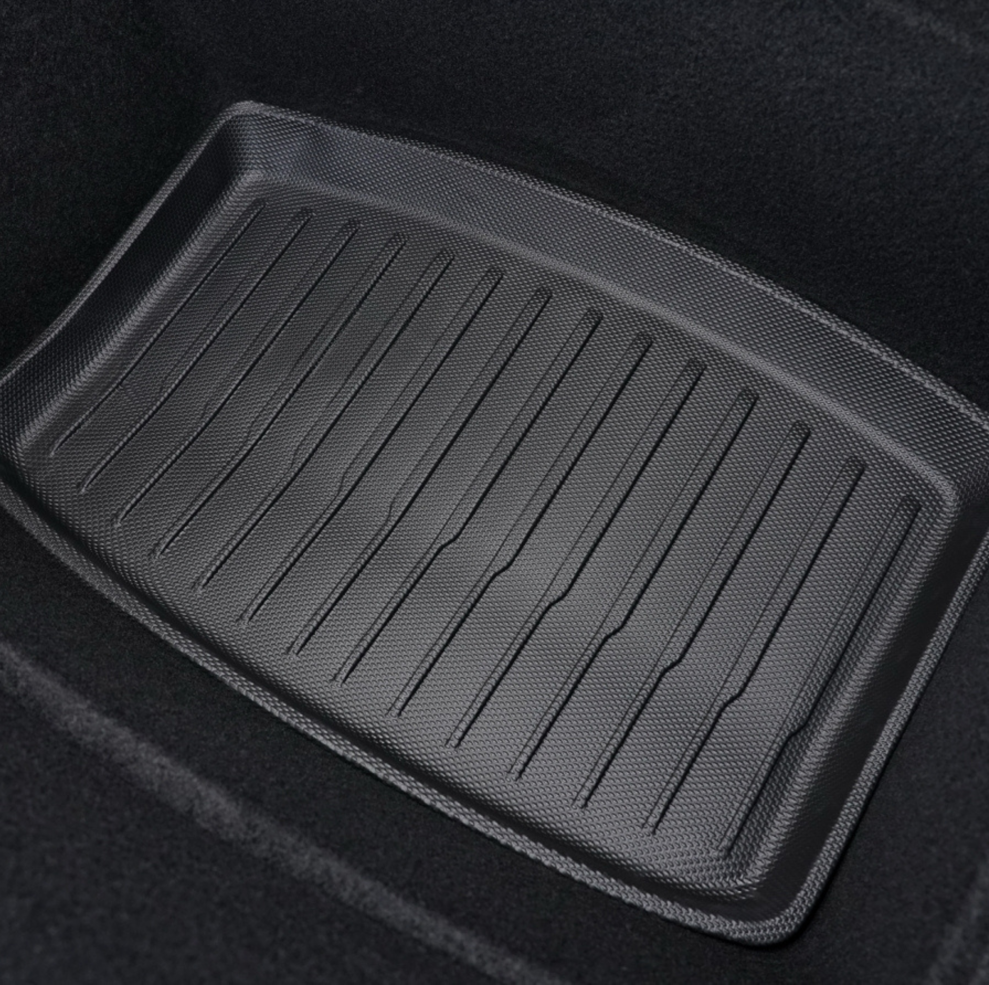 Tesla <tc>Model 3</tc> Highland trunk mat (small compartment below)